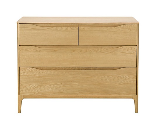 Ercol Ercol Rimini 3283 4 Drawer Low Wide Chest