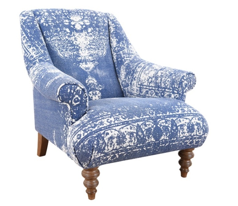 Tetrad Tetrad Jacaranda Chair - Bagru