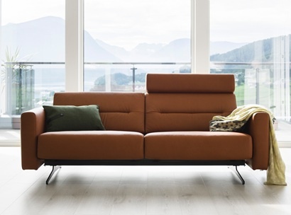 Stressless Furniture Stressless Stella 2 Seat Sofa Upholstered Arm