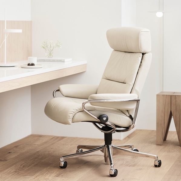 Stressless Furniture Stressless Tokyo Adjustable Headrest Office Chair