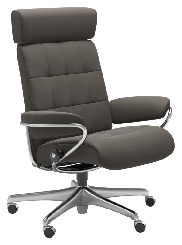 Stressless Stressless London Adjustable Headrest Office Chair