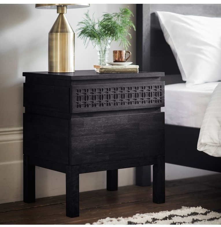 Gallery Boho Boutique 2 Drawer Chest in a modern bedroom