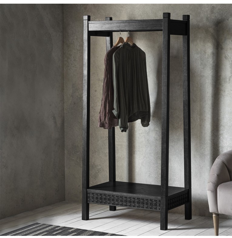 Gallery Boho Boutique Open Wardrobe in a traditionally styled home