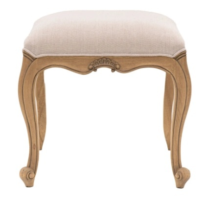 Gallery Gallery Chic Dressing Stool Weathered