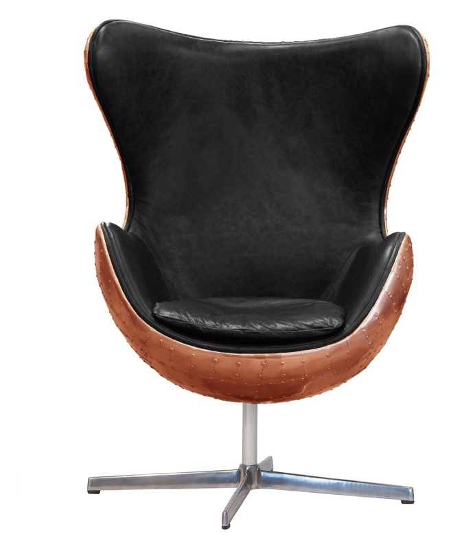 Carlton Furniture Aviator Keeler Chair - Copper