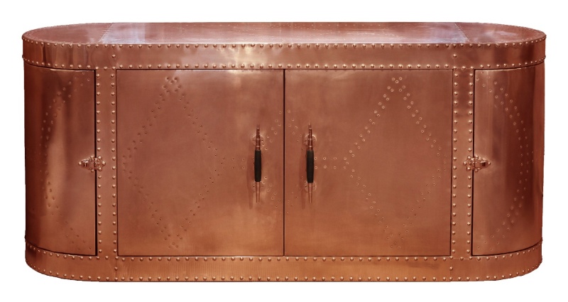 Carlton Furniture Aviator Sideboard - Copper