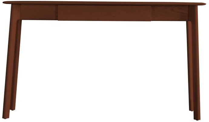 Gallery Gallery Madrid 1 Drawer Desk Walnut