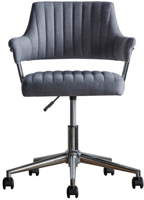 Gallery Gallery Mcintyre Swivel Chair Charcoal