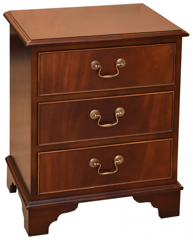 Bradley 724 3 Drawer Bedside