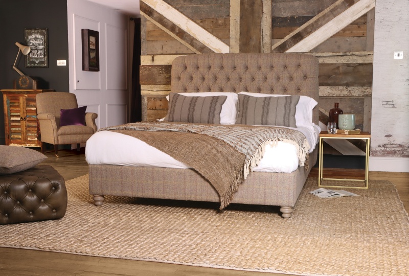 Tetrad Harris Tweed Berneray Bed