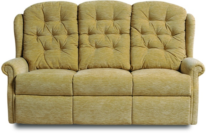 Celebrity Celebrity Woburn Manual Recliner 3 Seat Settee In Fabric