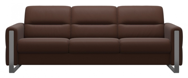 Stressless Stressless Fiona Steel 3 Seater Sofa