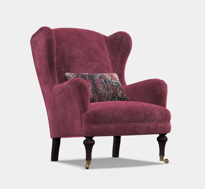 Spink & Edgar By Tetrad Spink & Edgar Crawford Chair - Single Fabric All Over