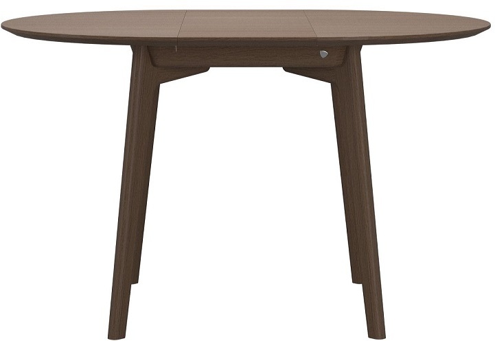 Stressless Stressless Bordeaux Round Dining Table in Walnut - Quick Ship!