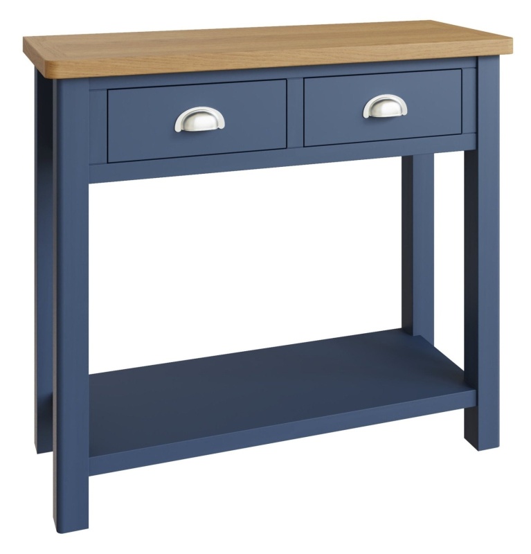 Brentham Furniture Traditional Painted Oak Console Table