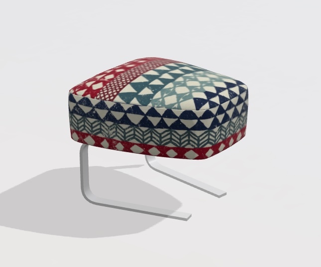 Fama Fama Kangou Footstool With Rocking Base