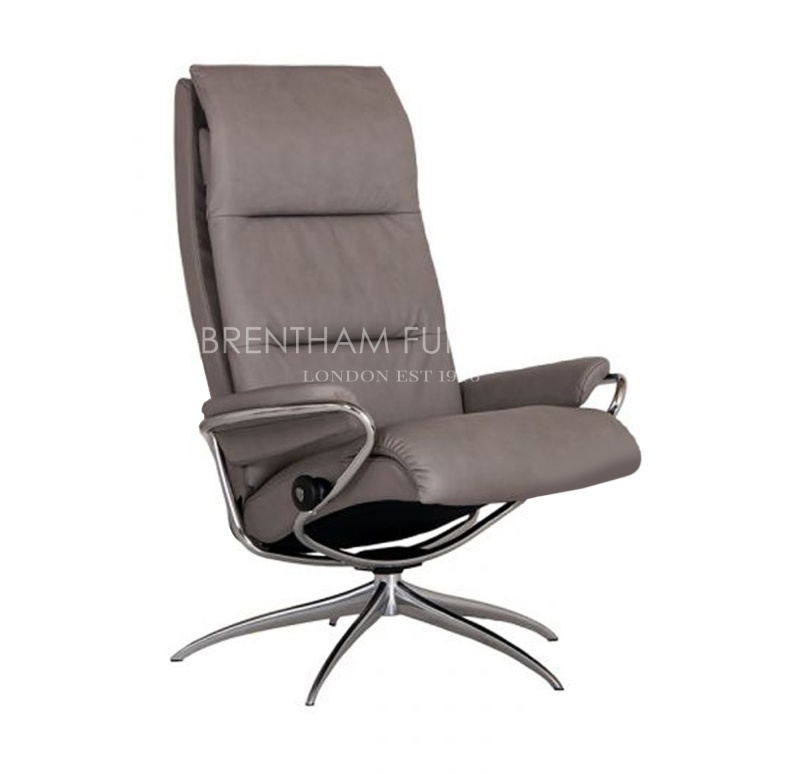 Stressless Stressless Tokyo High Back Recliner Chair With Star Base (No stool)