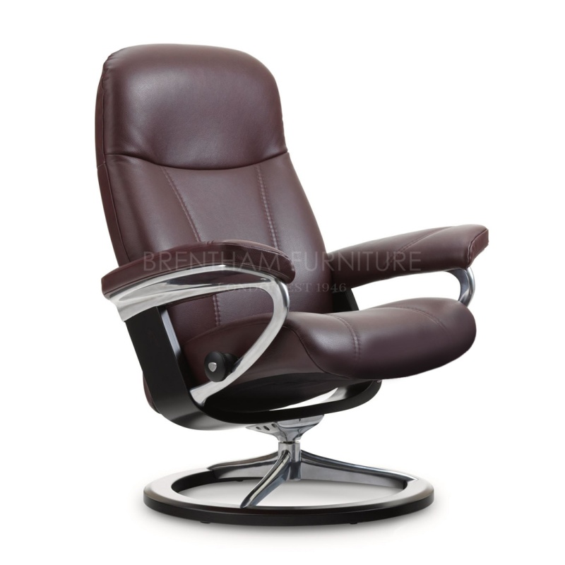 Stressless Stressless Consul Chair With Signature Base (No stool)