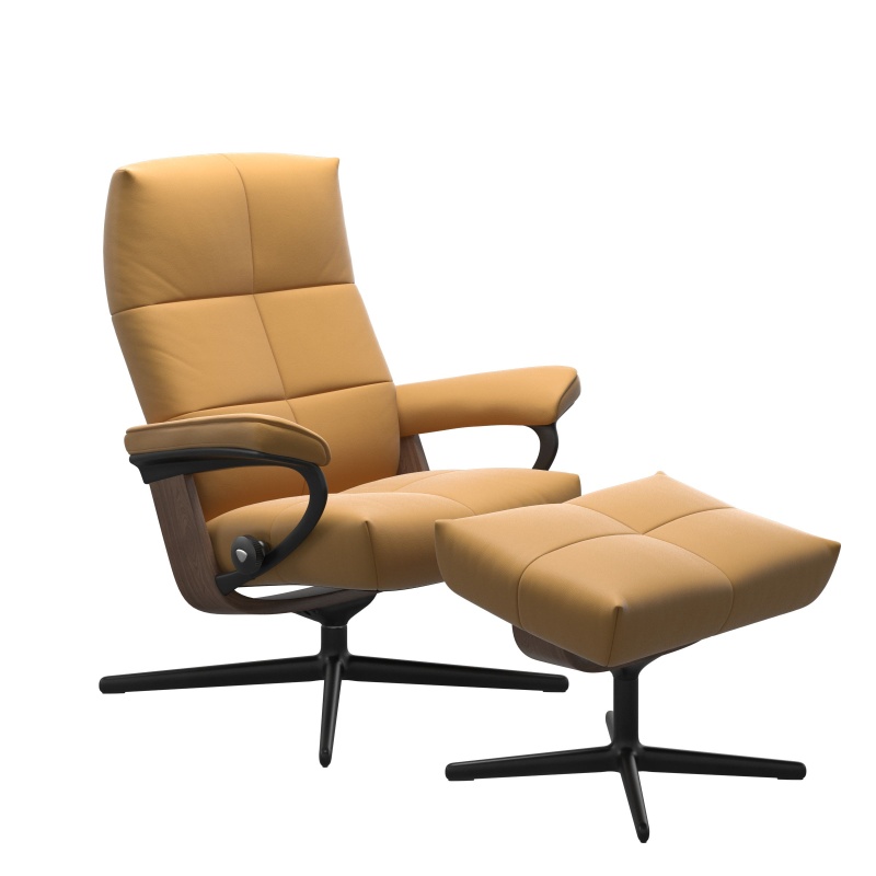 Stressless Stressless David Chair and Stool with Cross Base
