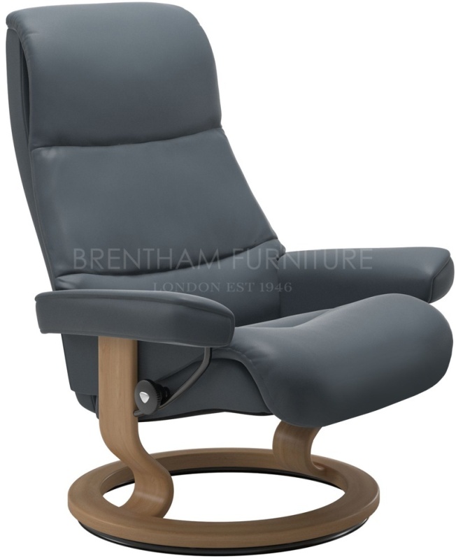 Stressless Stressless View Chair with Classic Base (No stool)