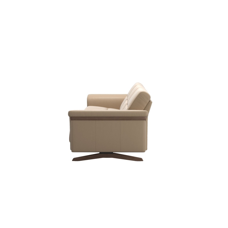 Stressless Stella 3 Seat Sofa Wood Arm Brentham Furniture