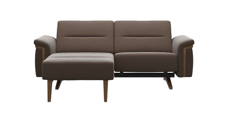 Stressless Stressless Stella 1 Seat Sofa With Longseat (M) LHF Wood Arm