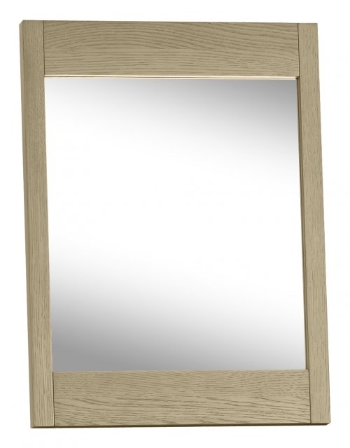 Bentley Designs Rimini Aged Oak & Weathered Oak Vanity Mirror