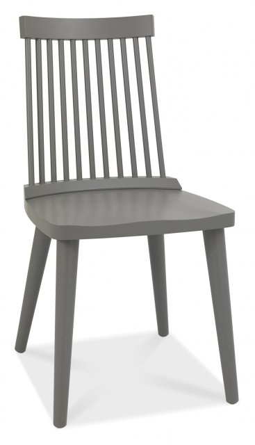 Bentley Designs Bentley Designs Spindle Chair - Dark Grey (PAIR)