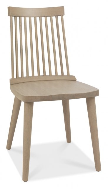 Bentley Designs Spindle Chair - Scandi Oak (PAIR)