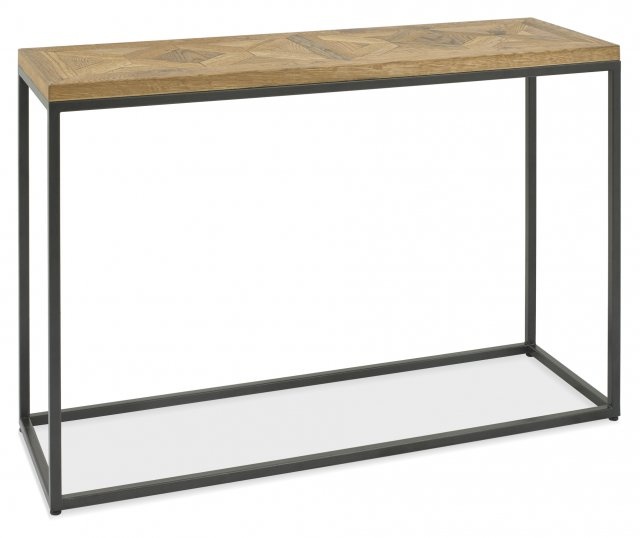 Bentley Designs Indus Rustic Oak Console Table