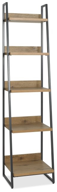 Bentley Designs Bentley Designs Indus Rustic Oak Narrow Open Shelving Unit