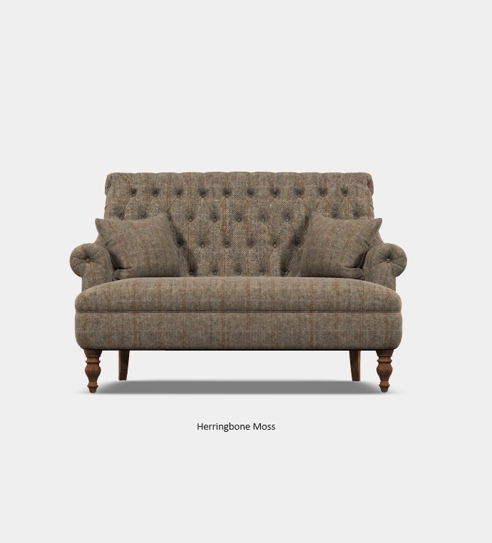 Wood Bros. Pickering Compact 2 Seater Sofa - FAST TRACK