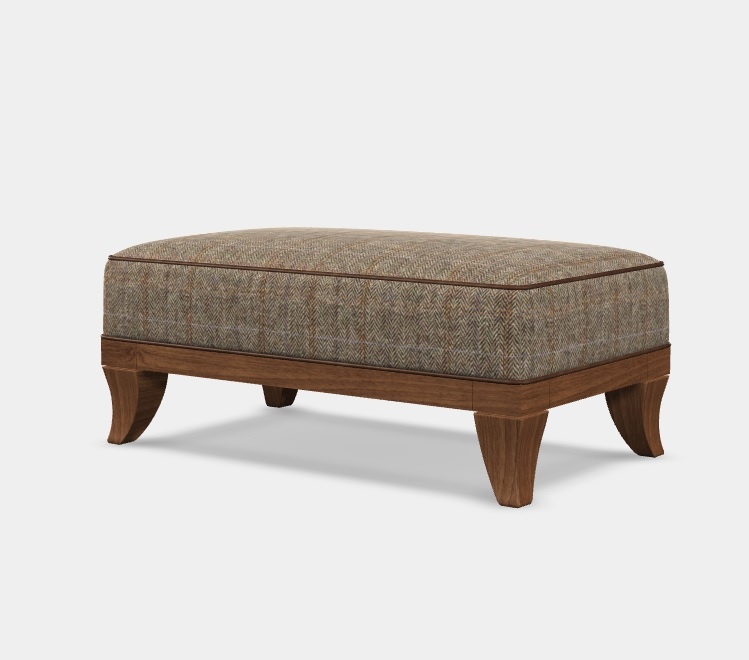 Wood Bros. Weybourne Footstool - FAST TRACK