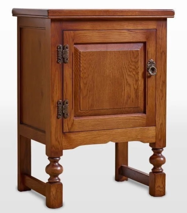 Old Charm Old Charm OCH2981 Single Door Pedestal Cabinet