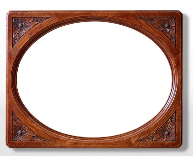 Old Charm Old Charm OCH2990 Oval Wall Mirror