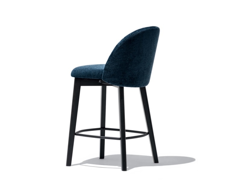Connubia Connubia Tuka Mid Stool - Wood Legs