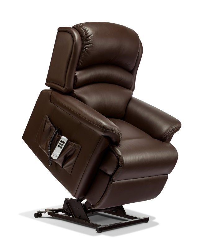 Sherborne Sherborne Olivia Leather Single Motor Riser Recliner VAT FREE