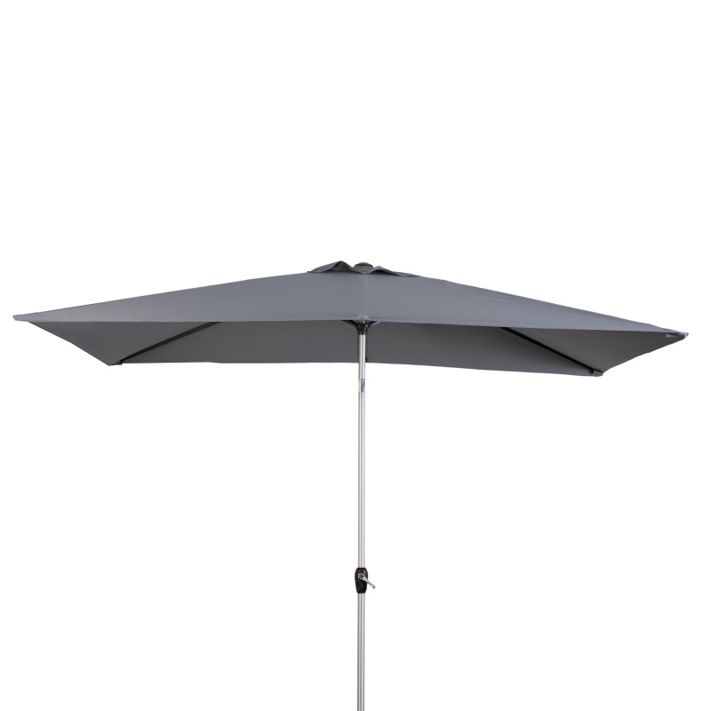 Gallery Gallery Vazzano 2x3m Parasol Cream Grey