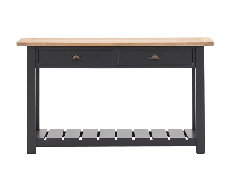 Gallery Gallery Eton 2 Drawer Console Meteor