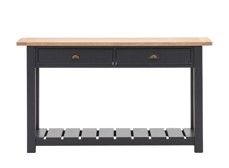 Gallery Gallery Eton 2 Drawer Console Meteor