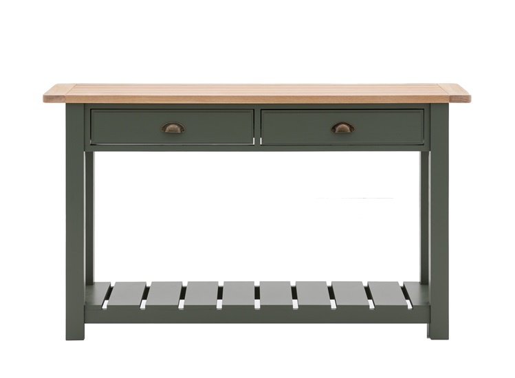 Gallery Gallery Eton 2 Drawer Console Moss