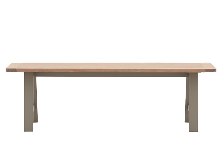 Gallery Gallery Eton Trestle Bench Prairie