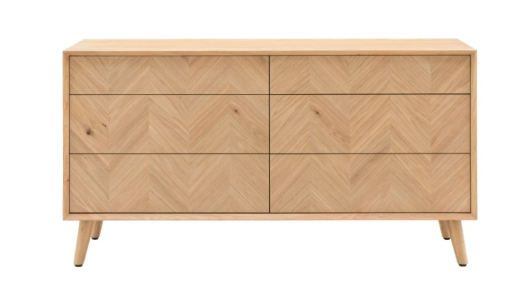 Gallery Gallery Milano 6 Drawer Chest