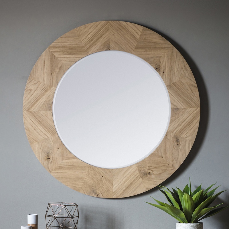 Gallery Milano Round Mirror
