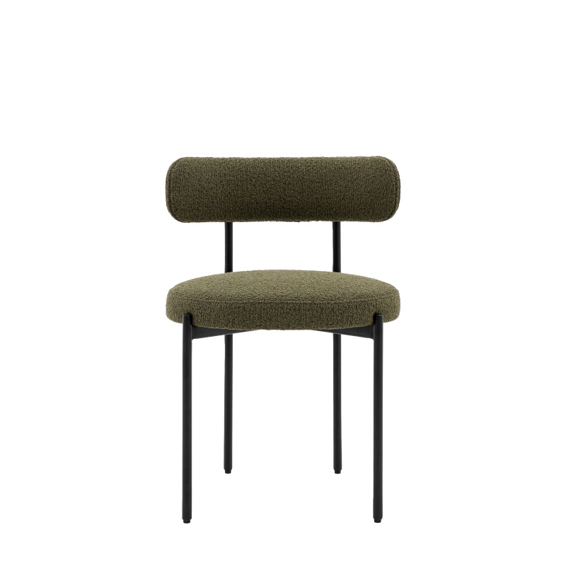 Gallery Gallery Aveley Dining Chair Green (PAIR)