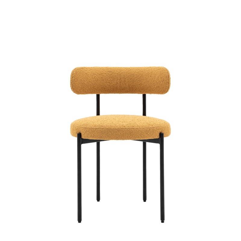 Gallery Gallery Aveley Dining Chair Ochre (PAIR)