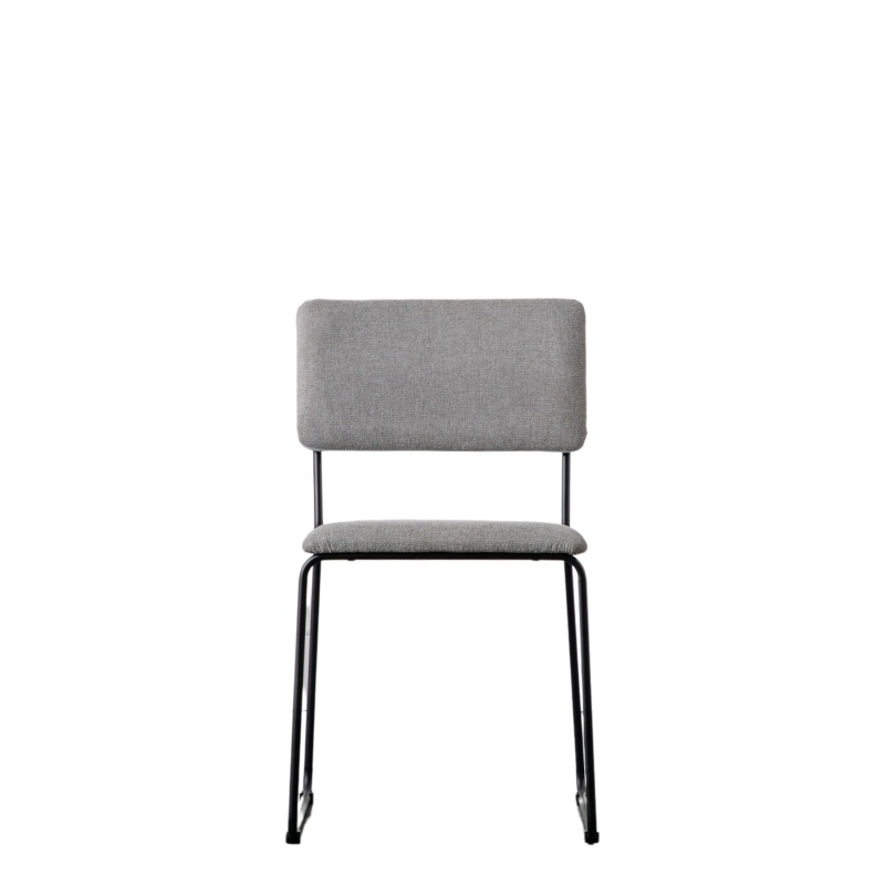 Gallery Gallery Chalkwell Dining Chair Light Grey (PAIR)
