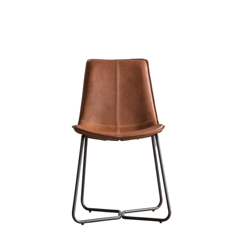 Gallery Gallery Hawking Dining Chair Brown (PAIR)