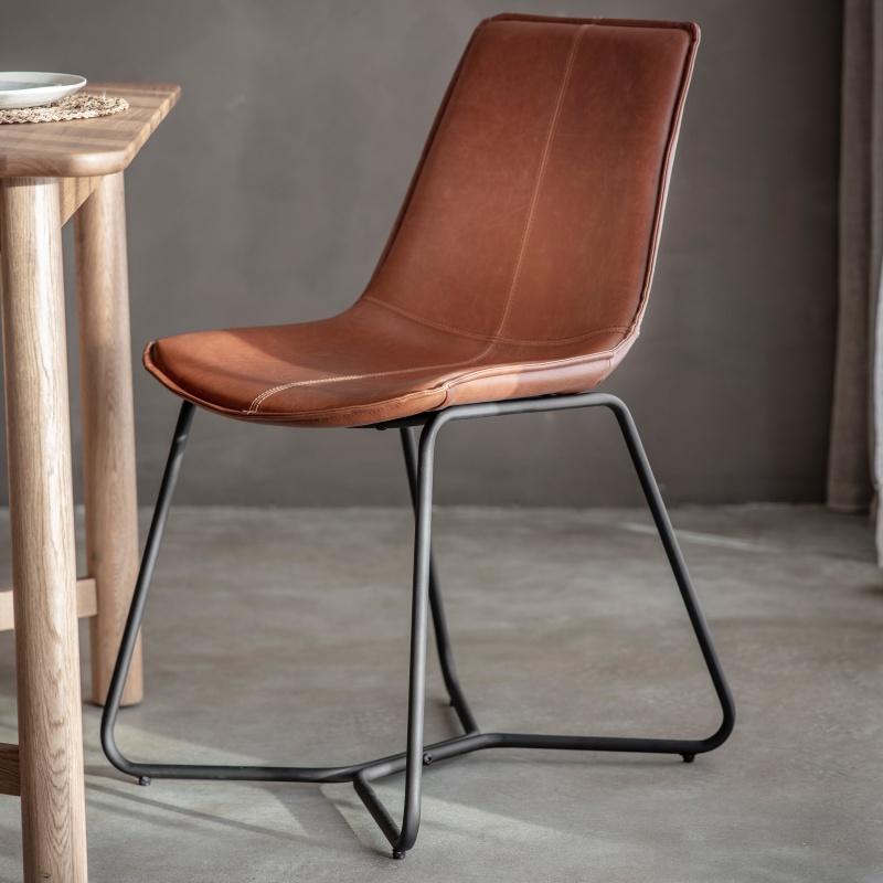 Gallery Hawking Dining Chair Brown life shot