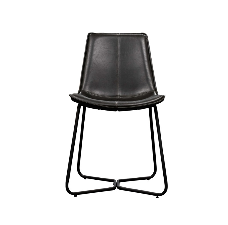 Gallery Gallery Hawking Dining Chair Charcoal (PAIR)